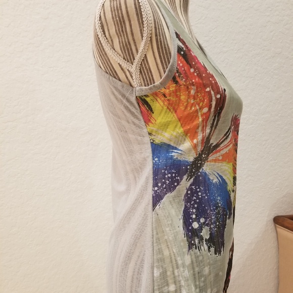 NWT Nines trendy tank top Size L - Picture 3 of 5